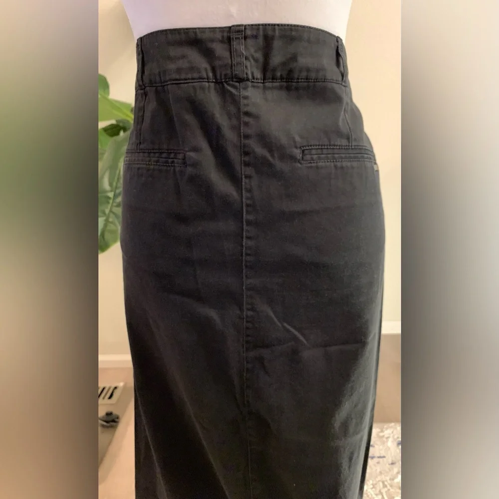 Mango Black Pencil Skirt - Picture 3 of 11